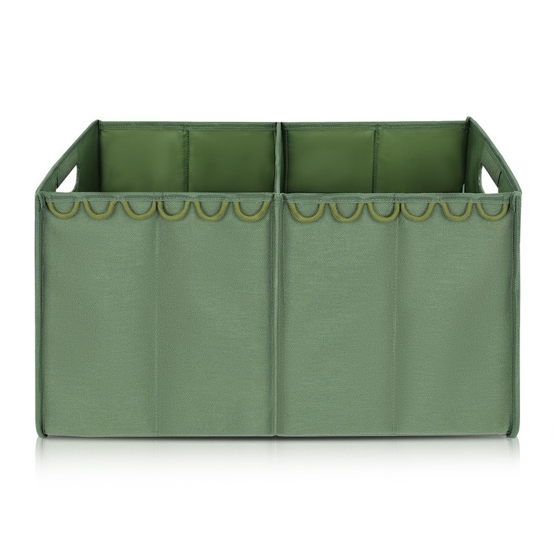 Almacenamiento plegable Tote Luggage Storage For Suv del tronco dos compartimientos 36x4x9 plegables”