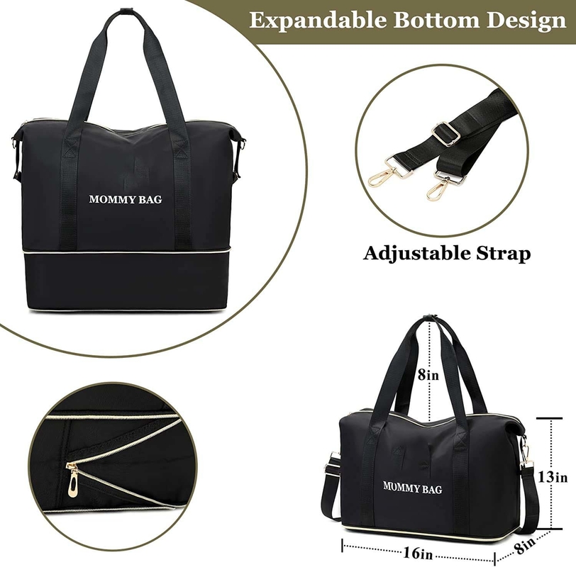 El pañal lindo suave Tote Bags Small Insulated Bottle embolsa para recién nacido personalizado