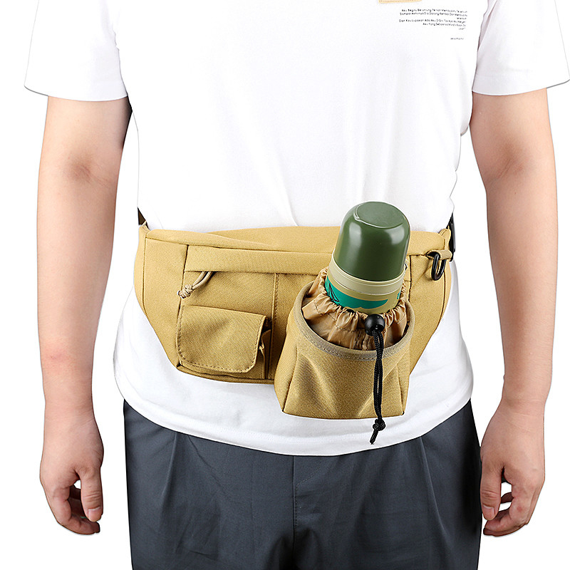 Teléfono celular del bolso de la cintura de la bolsa del deporte de la correa pequeña Fanny Pack For Running Messenger 14X6”