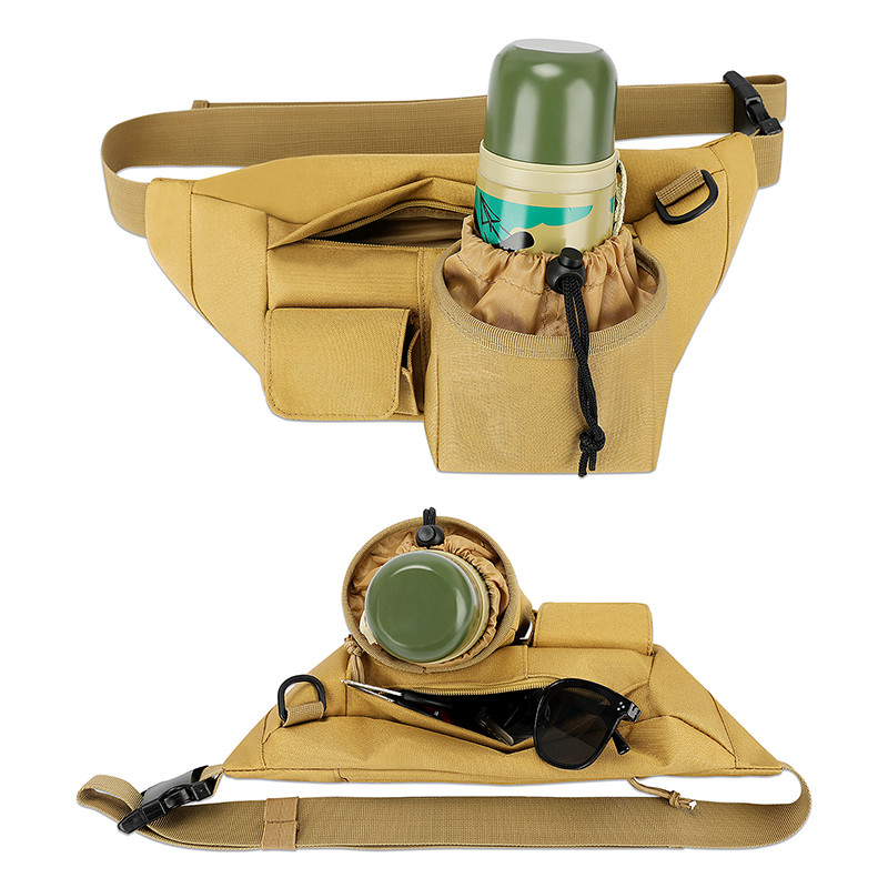 Teléfono celular del bolso de la cintura de la bolsa del deporte de la correa pequeña Fanny Pack For Running Messenger 14X6”