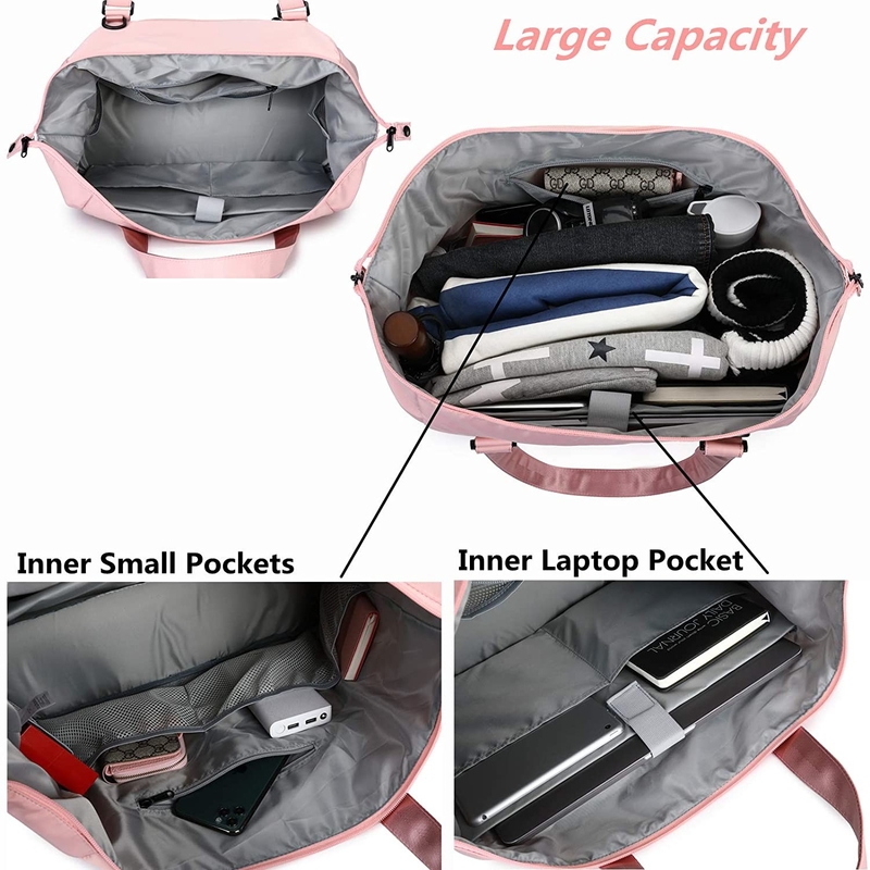 Bolso grande Carry On Luggage Girls Hospital 15 del viaje de la tela de lana basta 16 pulgadas 16X7.3X15.5”