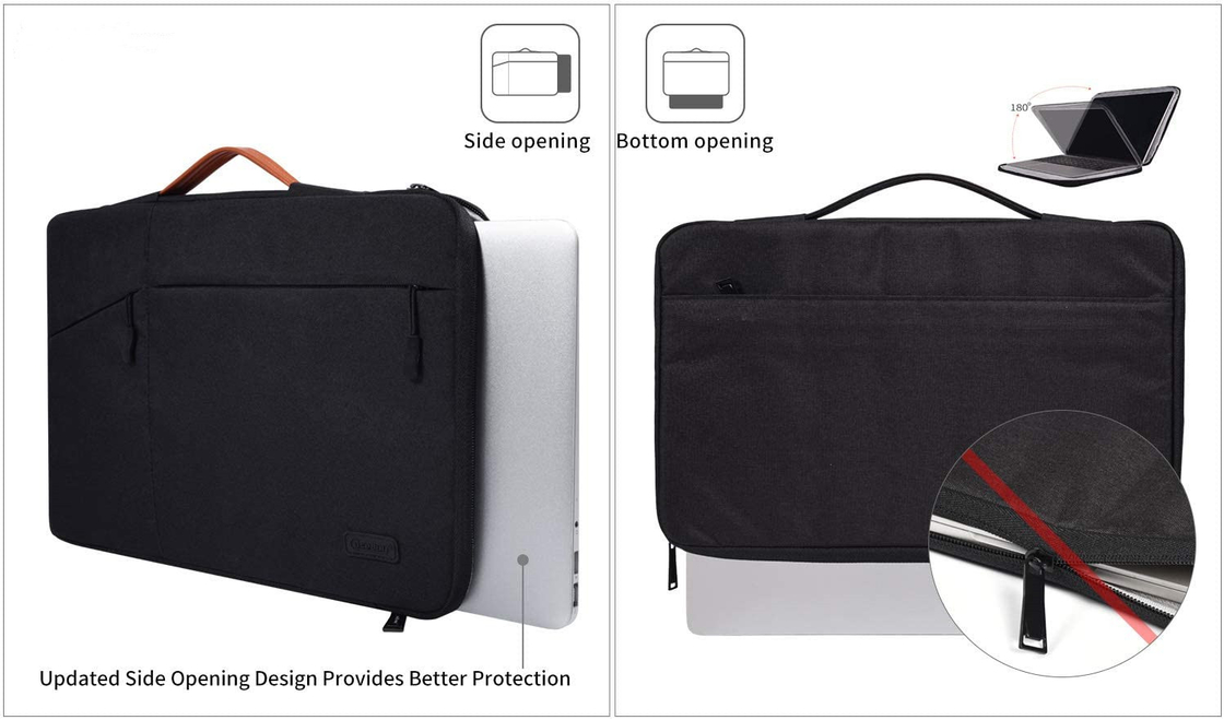El ordenador portátil del negocio de la lona de la mano empaqueta a Tote Briefcase 10 pulgadas 11,6 pulgadas 21 pulgadas 22 pulgadas