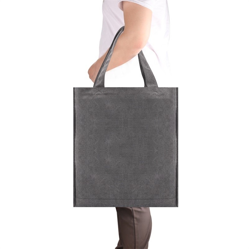 Los bolsos que hacen compras amistosos reutilizables Tote Women ' bolsos de Eco de la lona de S fruncen 13X3X16”
