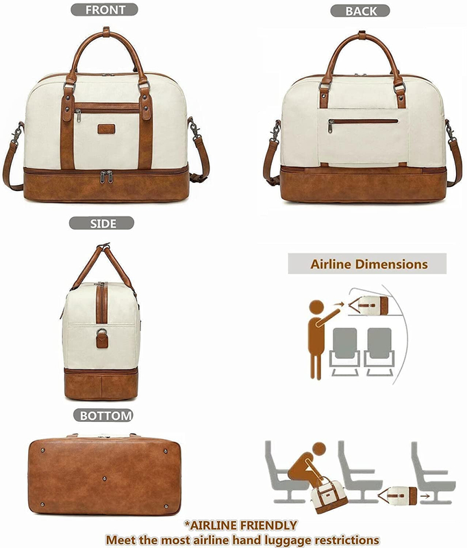 El viaje elegante de la tela de lana basta empaqueta con la pulgada 19.7x9.8x14.6 del artículo de tocador 19 del compartimiento del ordenador portátil”