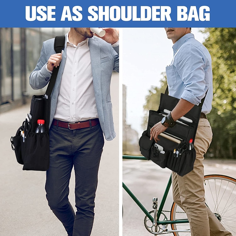 Bolso 12.8X4.7X17.2 de Bag Storage Front Backseat With Removable Cooler del organizador del tronco de coche”