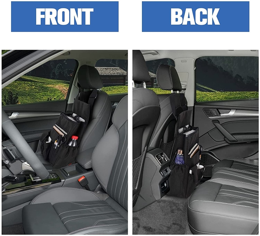 Bolso 12.8X4.7X17.2 de Bag Storage Front Backseat With Removable Cooler del organizador del tronco de coche”