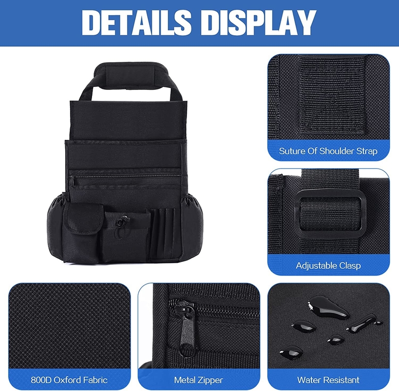 Bolso 12.8X4.7X17.2 de Bag Storage Front Backseat With Removable Cooler del organizador del tronco de coche”