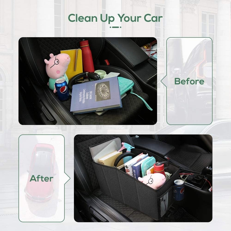 Organizador grande Bags Grocery Foldable Front Back Seat Truck 19X10X10 del coche que hace compras”