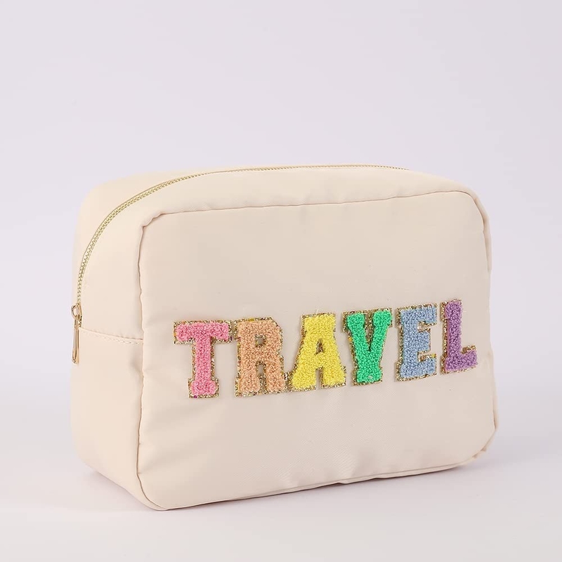 Bolso grande impermeable de la bolsa del maquillaje de Extral estupendo, bolso cosmético de la bolsa del viaje para las mujeres