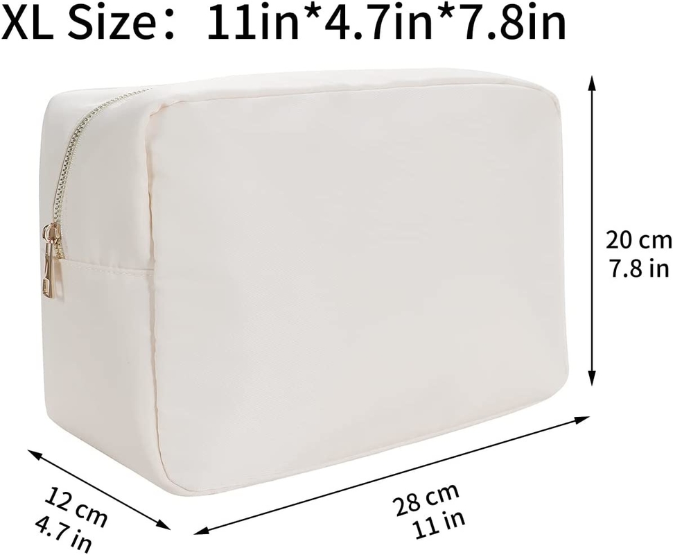 Bolso grande impermeable de la bolsa del maquillaje de Extral estupendo, bolso cosmético de la bolsa del viaje para las mujeres