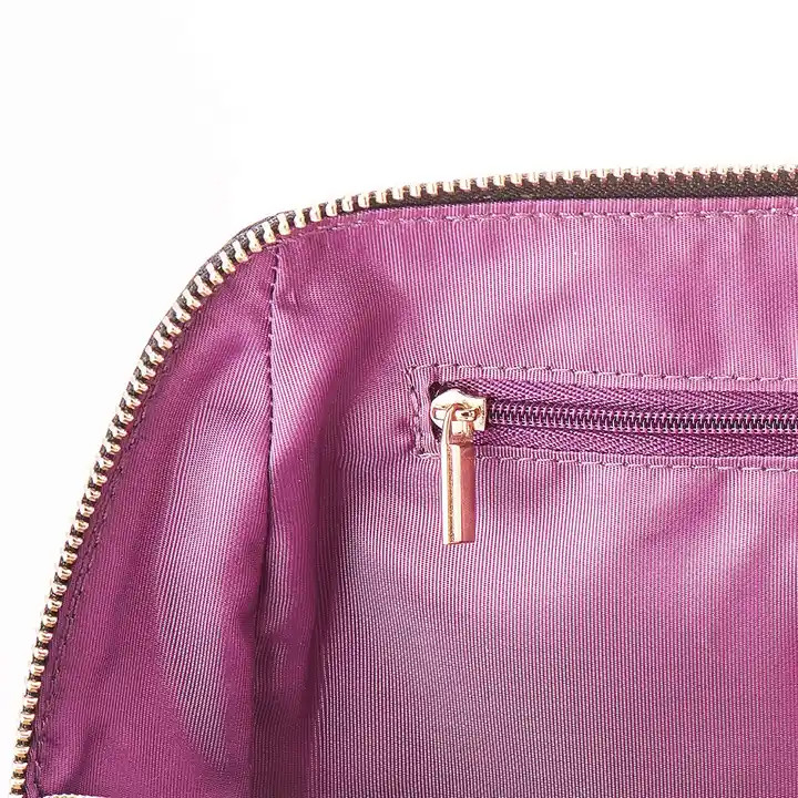 Impresión de transferencia de mujeres organizador de maquillaje de viaje lindo 10 x 3 x 8 pulgadas etiqueta privada
