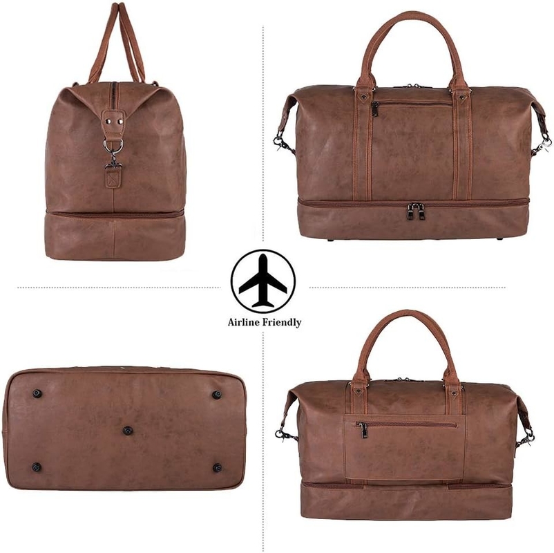 52L impermeable de una noche de fin de semana con bolso de viaje personalizado con bolsa de zapatos