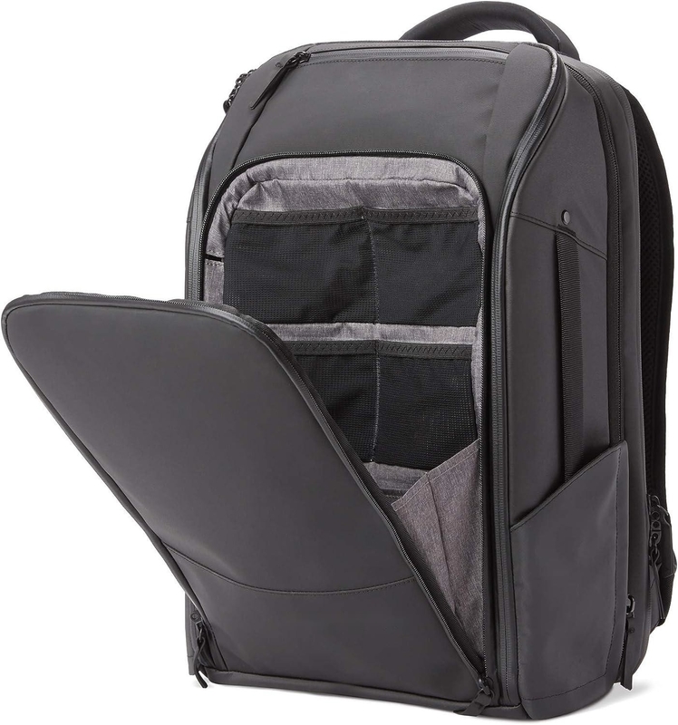 Mochila expandible para viajes al aire libre para adultos de gran tamaño Negro 20L resistente al agua