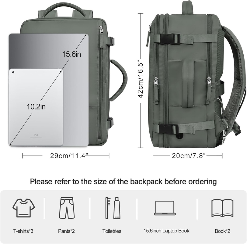 Bolso de equipaje de mano con conexión USB