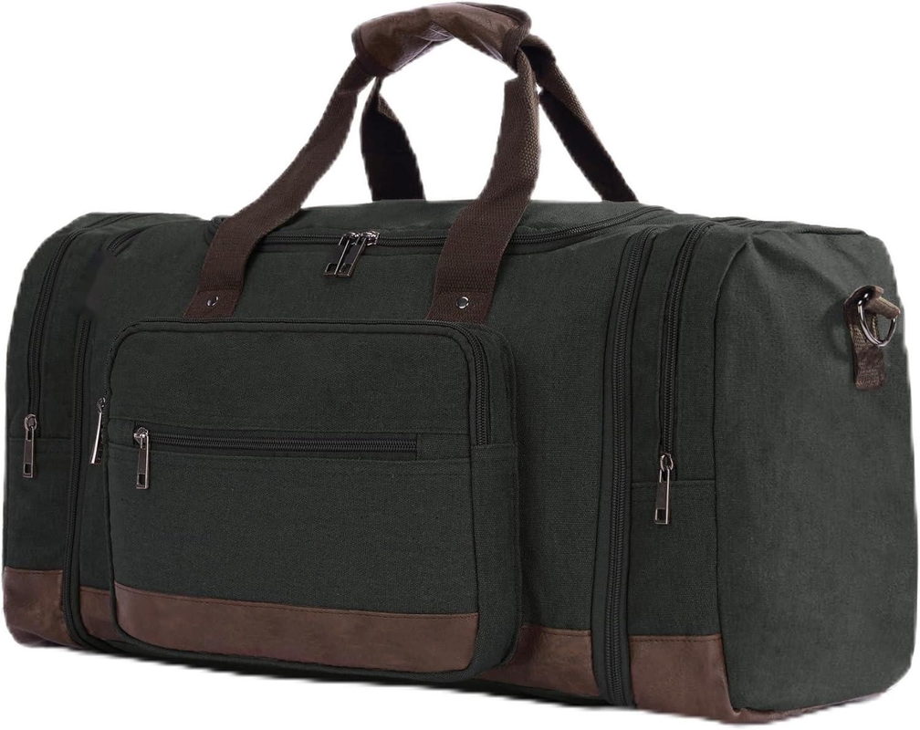 Lanteja de gran capacidad Hombres Mujeres Bolso de viaje de bolso de viaje con cremallera YKK