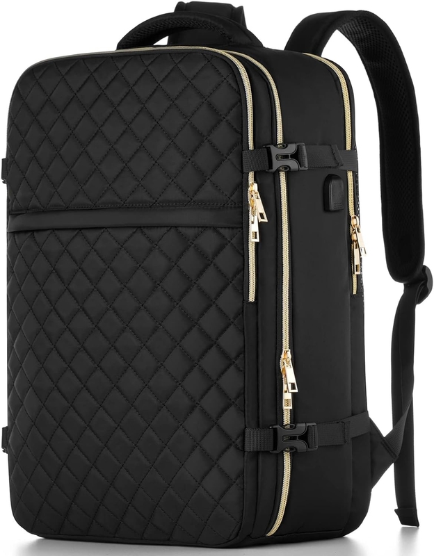 Llevado en vuelo grande, resistente al agua, anti robo, bolso de viaje, portátil de 17 pulgadas, con puerto de carga USB.