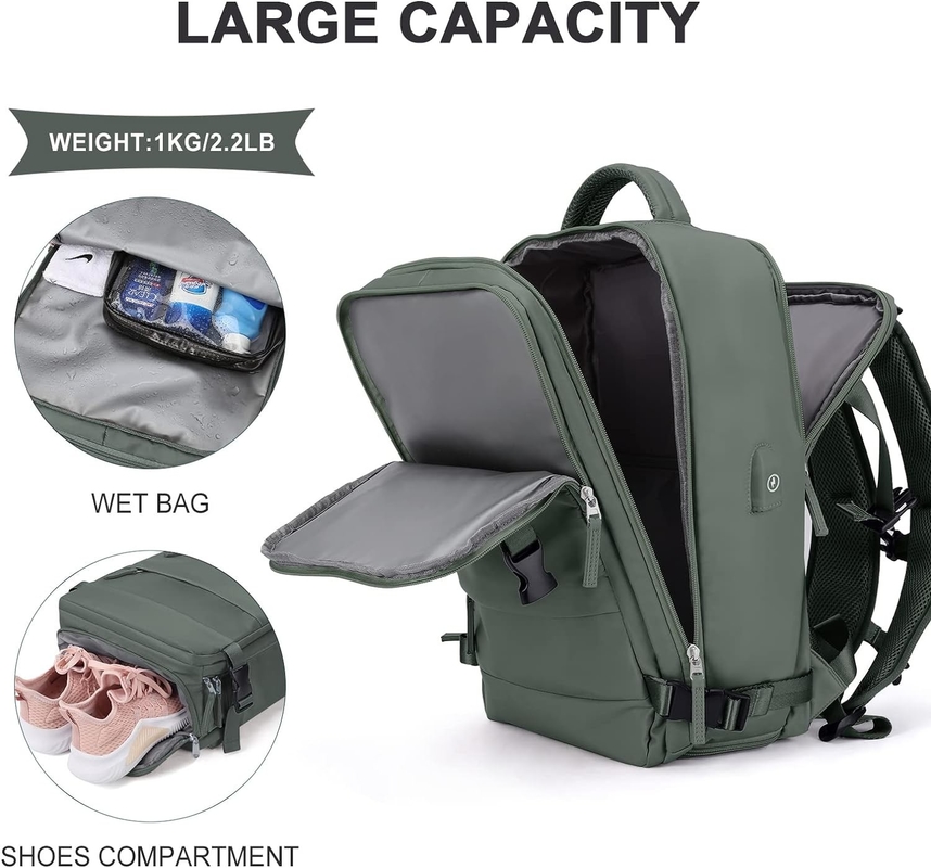 Bolso de viaje con compartimiento de zapatos independiente