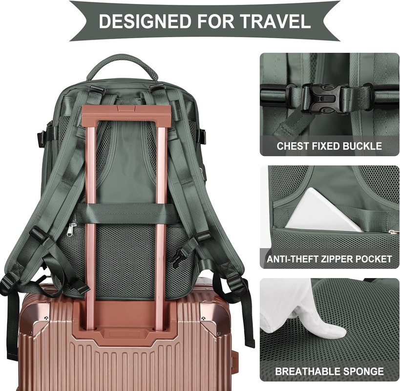 Bolso de viaje con compartimiento de zapatos independiente