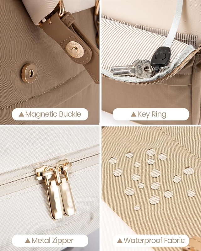 Moda Large 17 pulgadas portátil Aerolínea aprobado llevar en el profesor trabajo de enfermería Negocios universidad bolsa de viaje para mujeres y hombres