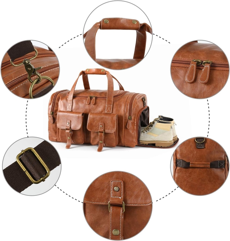 Bolso de viaje personalizado con bolsa de zapatos