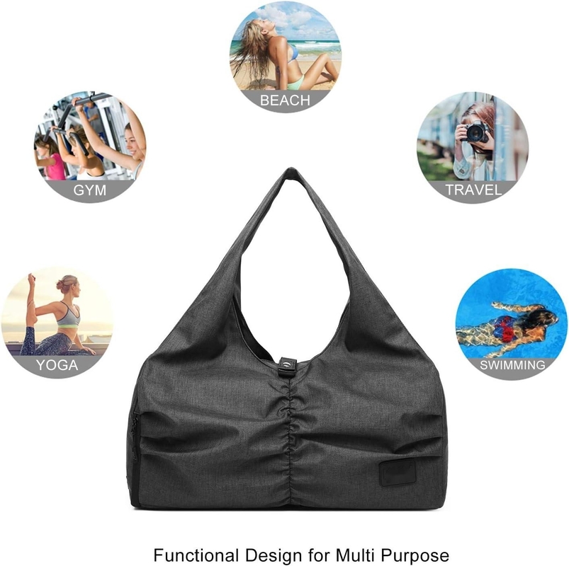 Bolso de viaje con bolsillos de almacenamiento húmedo seco