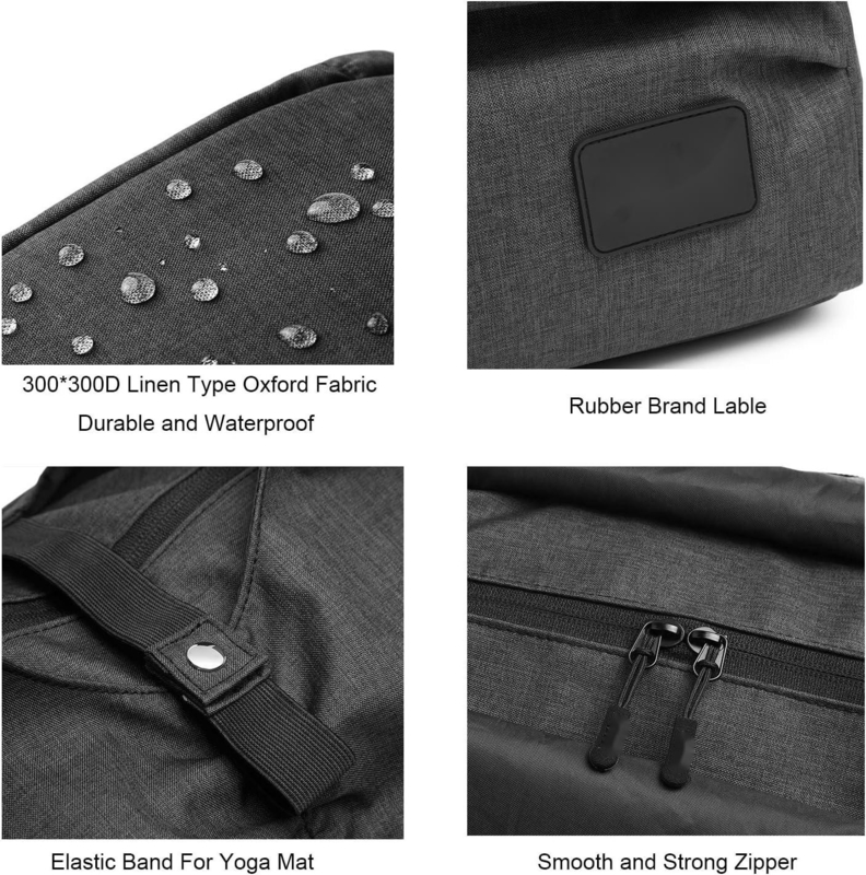 Bolso de viaje con bolsillos de almacenamiento húmedo seco