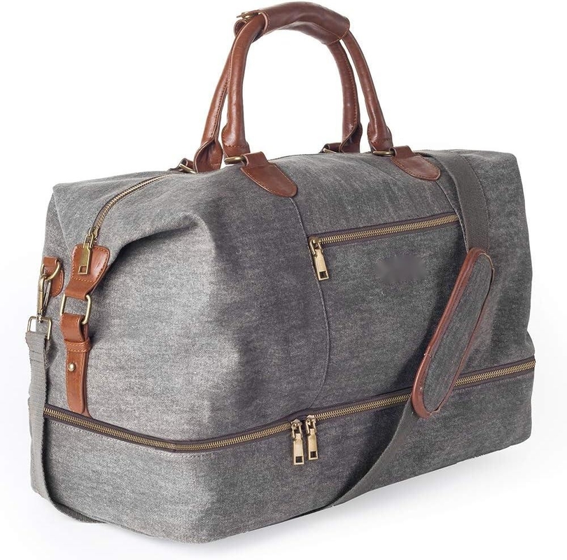 Bolso de viaje de gran capacidad con bolso de calzado