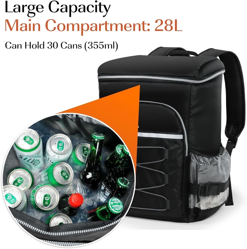 Bolso de aire acondicionado portátil aislado resistente al agua para picnic camping playa senderismo barbacoa