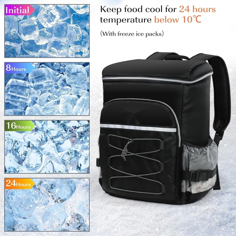 Bolso de aire acondicionado portátil aislado resistente al agua para picnic camping playa senderismo barbacoa