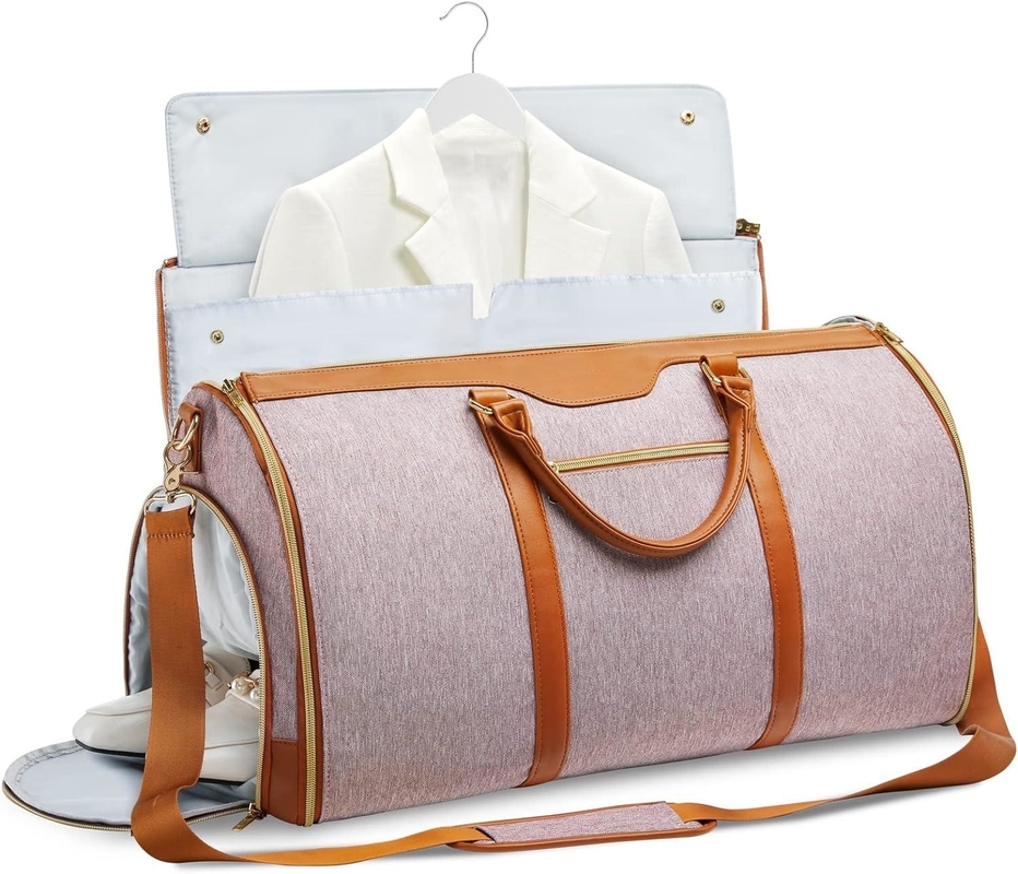 3 en 1 maleta colgante impermeable plegable traje de fin de semana llevar en la bolsa de viaje de ropa personalizada