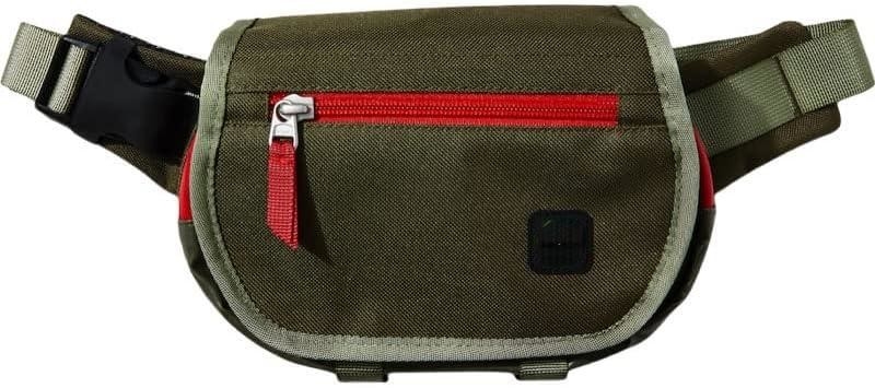 Bolsa de viaje a prueba de olor de fibra de carbono activada de color verde con cerradura para hombres mujeres