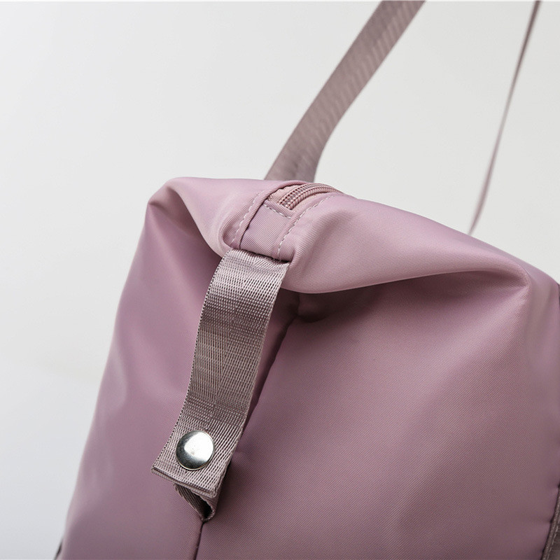 Prenda impermeable rodante 10.63x21.65x7.09 de la mujer del poliéster 210D del bolso del viaje de la tela de lana basta de los deportes”