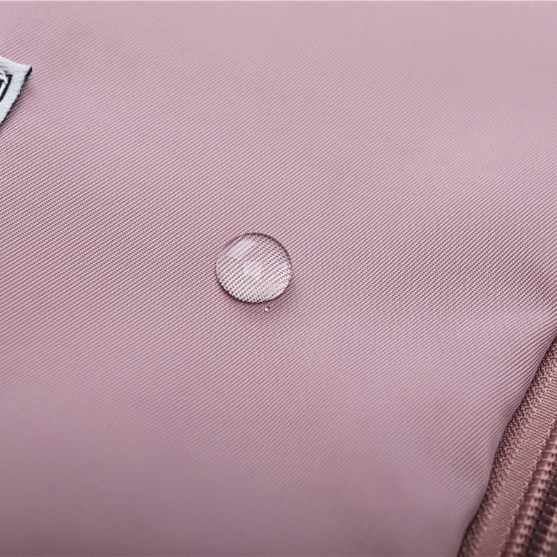 Prenda impermeable rodante 10.63x21.65x7.09 de la mujer del poliéster 210D del bolso del viaje de la tela de lana basta de los deportes”