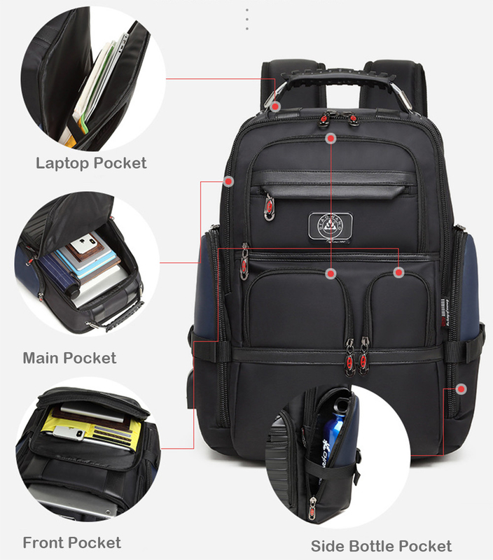 El monedero anti de la mochila del hurto cubre 19.5x15x11 con cuero 18 x 14 x 8 pulgadas 17 pulgadas